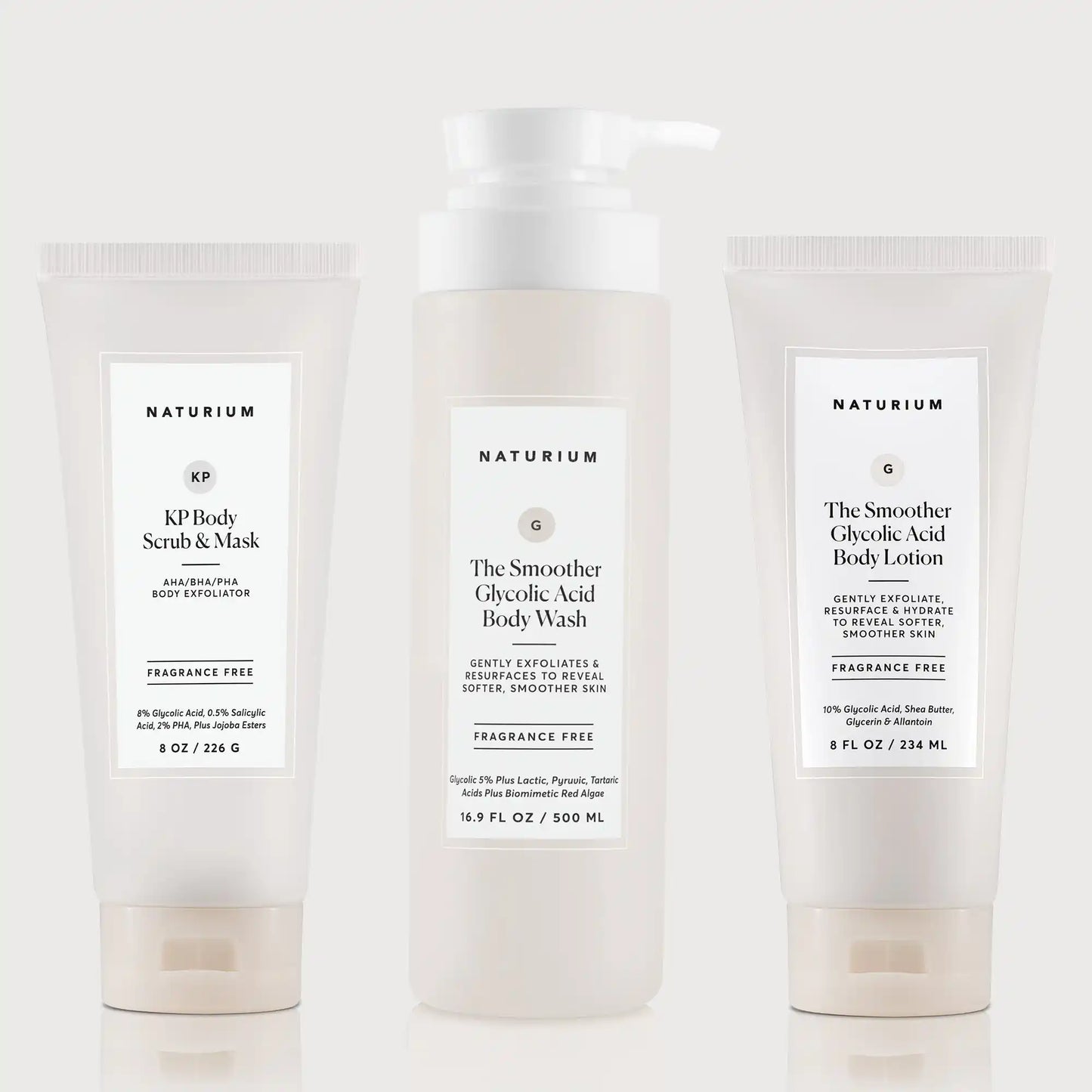 the-glycolic-acid-body-bundle-x5 NATR_KPScrub_SmootherBodyWash_SmootherLotion_Bundle_ecomm.webp