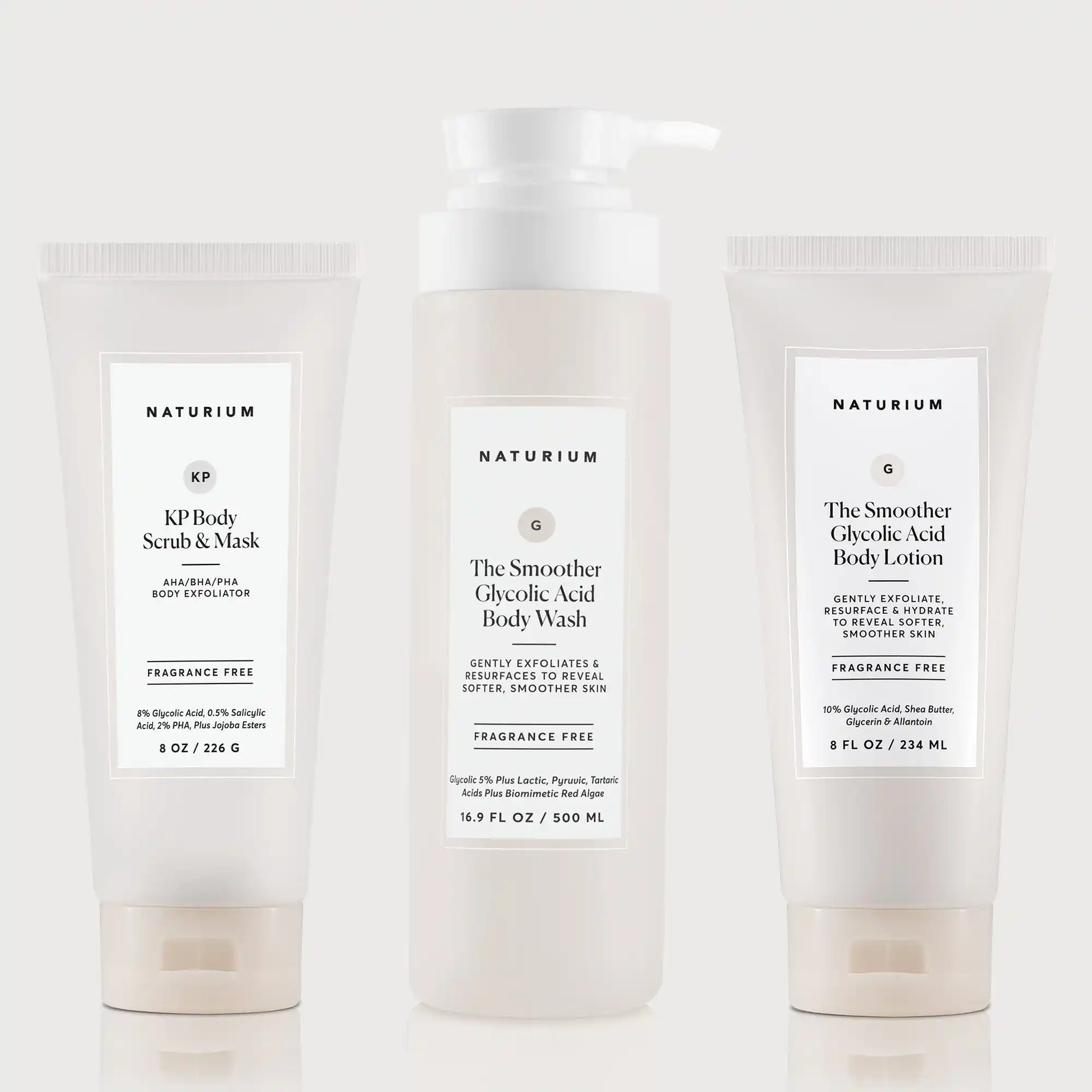 the-glycolic-acid-body-bundle-x5 NATR_KPScrub_SmootherBodyWash_SmootherLotion_Bundle_ecomm.webp